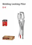 WISEUP Welding Locking Pliers 10"