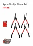 WISEUP 7" Pliers Set 4 Pcs