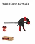 WISEUP Quick Ratchet Bar Clamp 24"