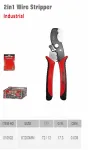 WISEUP Wire Stripping Pliers, 8 Inch