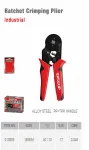 WISEUP Star Terminal Crimping Pliers, 180 Mm