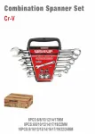 WISEUP Combination Wrench Set – 8 Pieces – CR-V