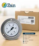 WIKA Pressure Gauge 113.53.080 25 Bar 1/4 NPT Center Back Mount