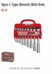 WISEUP L Type Socket Wrench Set 9 Pcs
