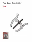 WISEUP Heavy Duty Two Jaws Gear Puller 4"