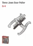 WISEUP Heavy Duty Three Jaws Gear Puller 4"