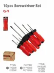 WISEUP 10-Piece Screwdriver Set