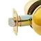 Secure Keyed Door Knob – Brass Finish 400C 3 COPA ENTRY