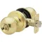 Secure Keyed Door Knob – Brass Finish 400C 3 COPA ENTRY