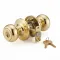 400P 3 CP CODE Polo Entry Knob - Gold