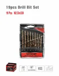 WISEUP HSS Twist Drill Bit Set 19 Pcs