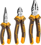Ingco Hkps08318 Pliers Set - 3 Pieces