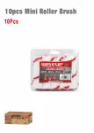 WISEUP Paint Roller Refill Set 4" 10 Pcs