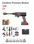 WISEUP Cordless Pressure Washer 21V / 2.0Ah