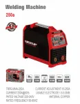WISEUP Heavy Duty MMA250A Inverter Welding Machine