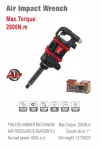WISEUP N2800 Air Impact Wrench 1 Inch