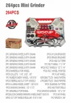 WISEUP Mini Craft Tool Kit 264 Pcs 135W