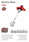 WISEUP Paint Mixer 1400W 120 Mm