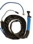 Air-Cooled TIG Torch WP26 - 8 M, Nut Fitting