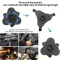 Oil Filter Wrench, Adjustable Three-tailed Filter Wrench, Oil Filter Element Disassembly Tool, Suitable For Most Cars (Black)