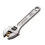 Carbon Steel Full Polish Adjustable Wrench - 12 Inch
