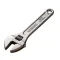 Carbon Steel Full Polish Adjustable Wrench - 12 Inch