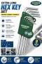 Extra Long Hex Key Set - Metric Set - 9 Pcs (1.5 : 10)
